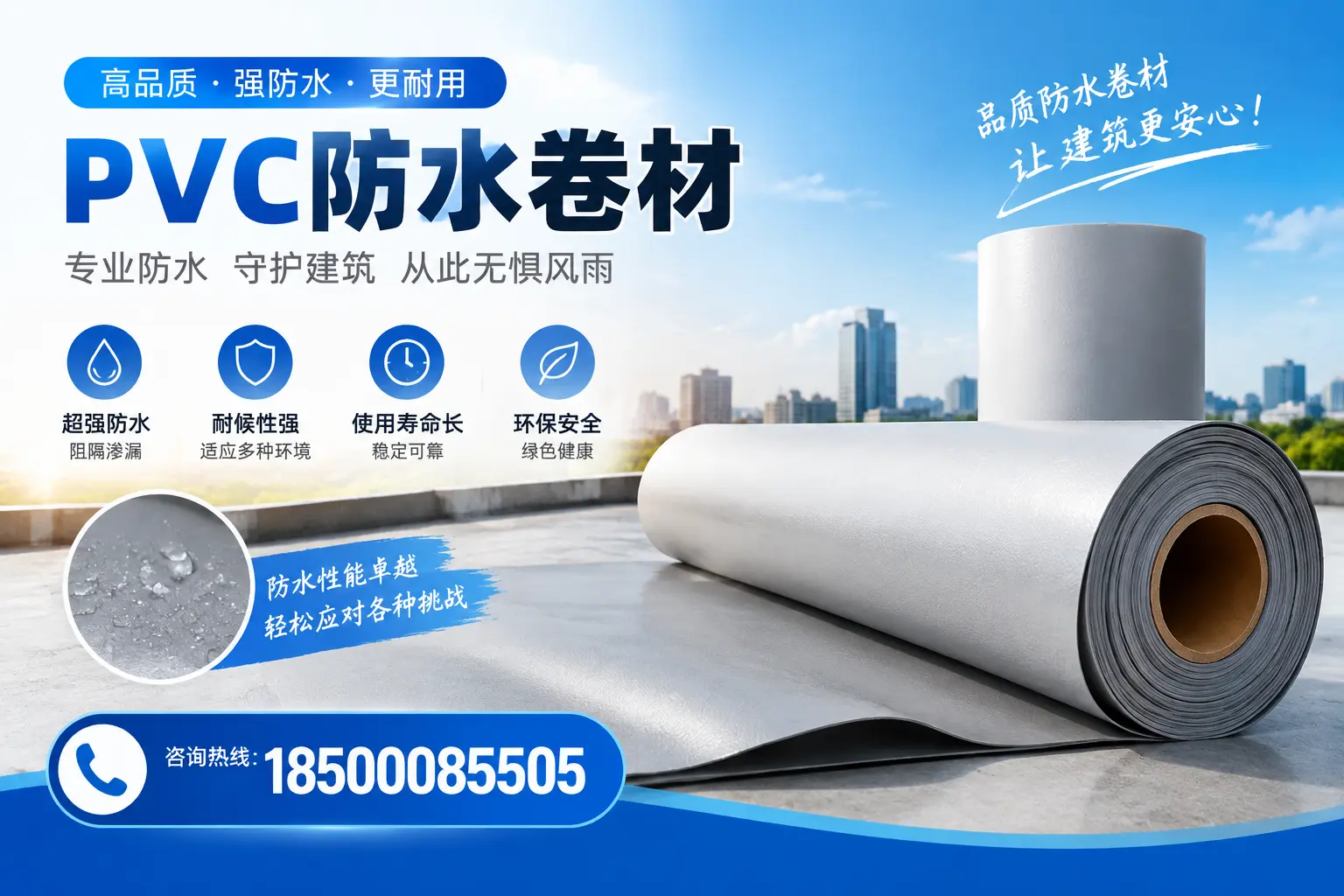 如何选择高质量的PVC防水卷材？延安消费者必看指南
